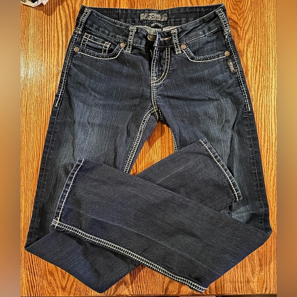 Dark Wash ‘Silver Berkley Jeans’ 26 - Picture 3 of 6